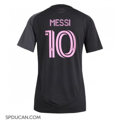 Zenski Nogometni Dres Inter Miami Lionel Messi #10 Gostujuci 2025-26 Kratak Rukav Zenski Nogometni Dres Inter Miami Lionel Messi #10 Gostujuci 2025-26 Kratak Rukav